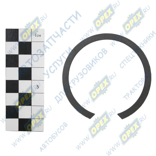 400457 Кольцо стопор. внутр. (в отвер.) без ушек ф69х59х1.5 стабилизатора кабины УБ65 МАЗ