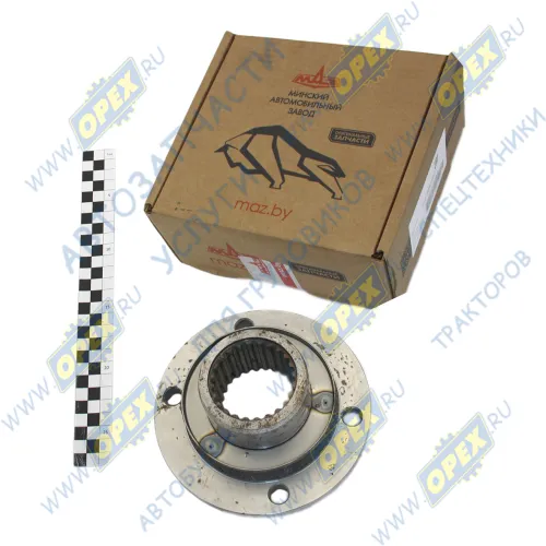 54326-2402061-050У Фланец редуктора МАЗ (М14, d-65мм, 4 отв.) эвольвентный шлиц МАЗ