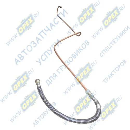 551605-3506142-010 Трубка компрессора МАЗ со шлангом (L=3415 мм.); (К=27/К=30) МАЗ1