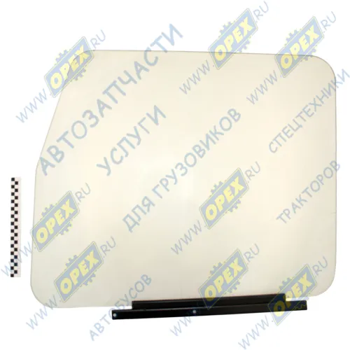6430-6103211 Стекло двери МАЗ опускное с обоймой левое МАЗ-6430,5440 (805х650) МАЗ