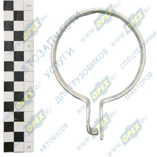 4370-1203117У Хомут С/И ф80 крепления глушителя МАЗ под болт МАЗ1