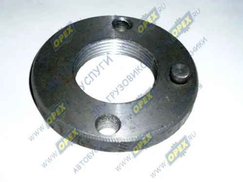 200-3103076 Гайка (круглая) ГОСТ-11871 М39х2 h=10 2отв.ф10 регул.со штифтом подшип.перед.ступицы М МАЗ