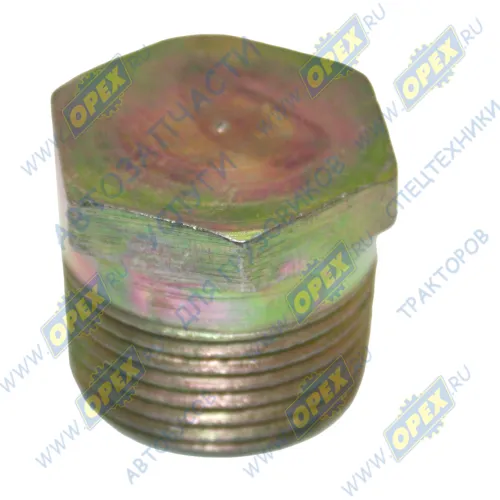262545 Пробка DIN 7604 коническая М27х1,5 Р=14 К=27 резьб. кг3/4" МАЗ