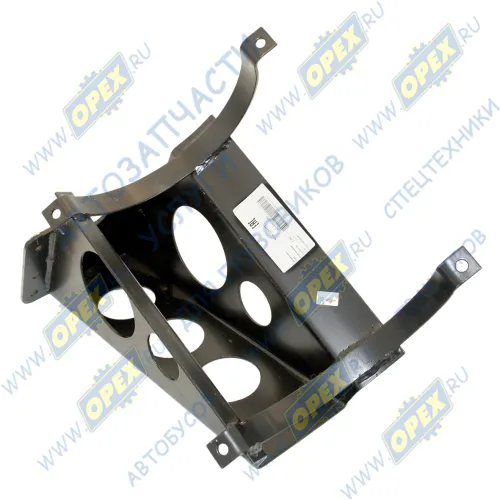 5516-1203162 Кронштейн крепления глушителя МАЗ L=460 креп 6отв.ф12,с 2-мя хомутами МАЗ