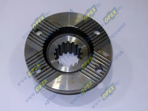 54326-2402061У Фланец редуктора МАЗ заднего моста (ф180; фпосад=60; hшлица=55,5; L=80,5; 4отв.ф14 торц.шлиц.,) МАЗ