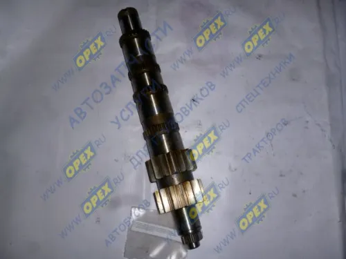 202-1701048 Вал промежуточный КПП (голый) КПП-202 (М=6, z=14, В=0) МАЗ-543205 МАЗ