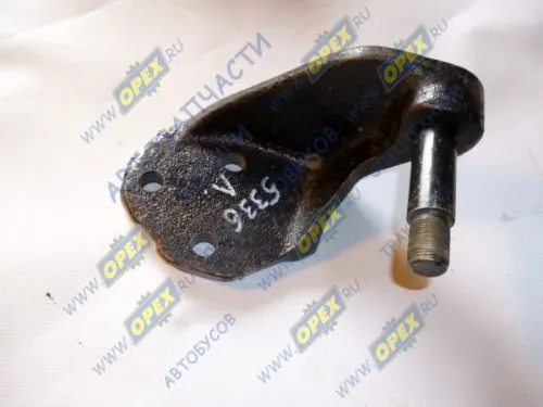 5336-2905541 Кронштейн (чугун) L=260; 3отв.ф16 амортизатора верхний левый МАЗ
