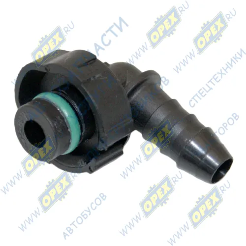 D12-ID8-90 8x10 Фитинг Штуцер топливный быстросъемный 90° (под трубку ф10) МАРК