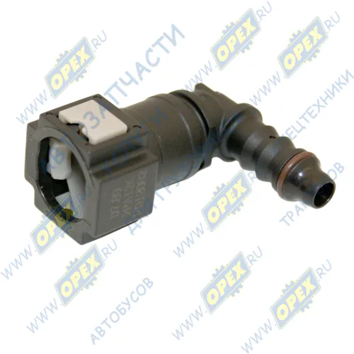 D7.89-ID6-90 6x8 Фитинг Штуцер топливный быстросъемный 90° (под трубку ф8) МАРК