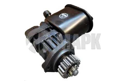 4310-3407200 Насос гидроусилителя (ГУРа) КАМАЗ в сборе с бачком и шестерней отвод М24 KAMAZ 4310 1979-/ LIAZ 5256 МАРК