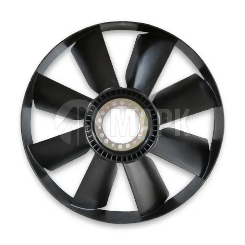 020002743 Крыльчатка вентилятора без вискомуфты (ф654 мм - 8/9 лопастей); КамАЗ-54115 дв. 740.30, 740.31, Cummins ISBe (с 2007г.) МАРК