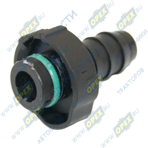 D16-ID12-180 12x15 Фитинг Штуцер топливный быстросъемный 180° (под трубку ф14) МАРК