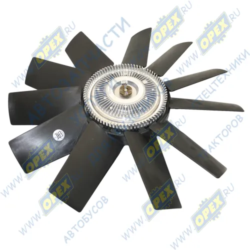 020005366 (5344.1308010) Вентилятор с муфтой дв. ЯМЗ-5344 (Ø455 мм); с крыльчаткой (Ø455 мм) 11 лопастей (ГАЗ 53423-50, 445-20) Автопривод Евро-5 МАРК