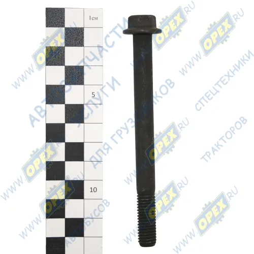 3922863 Болт DIN6921 М10х110х1,5 Р=30 К=13 (каленый) крепления генератора, картера маховика КАМАЗ дв. Cummins ISBe 3922863 МАРК