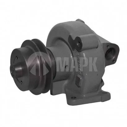 236-1307010-02 Насос водяной (помпа) фшкива=120 h=20 (236БЕ,236БН,238НЕ ) с дополнит. фланцем Н/О МАРК