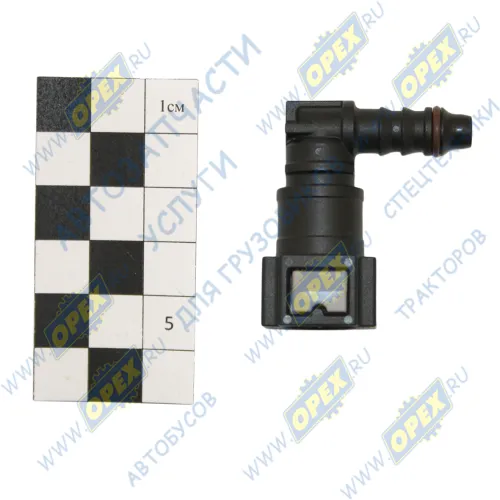 D7.89-ID6-90 6x8 Фитинг Штуцер топливный быстросъемный 90° (под трубку ф8) МАРК1