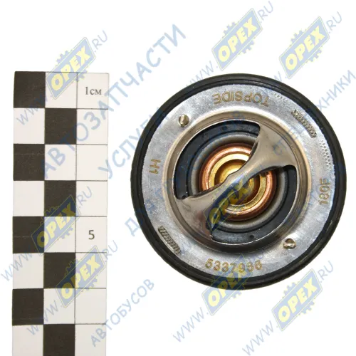 5256423А Термостат t=82-118C ГАЗ,КАМАЗ,ПАЗ дв.CUMMINS ISF 3.8,ISBe,ISDe KAMAZ Компас 9/12 МАРК1