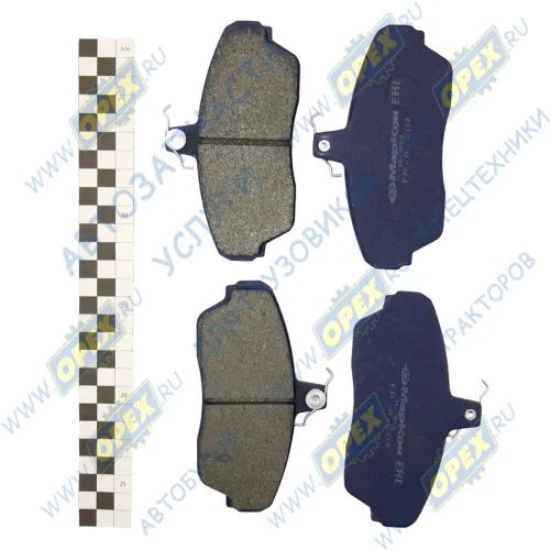 20400175 Колодки тормозные дисковые (комплект) 130х72х18; (ГАЗ-3302,3110,Газель,Соболь) Маркон1