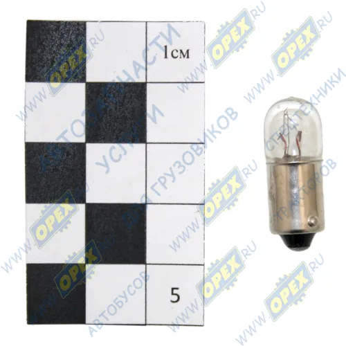 62402 Лампа накаливания 24V 2W; T2W (BA9s) Маяк