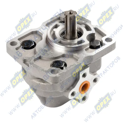 НШ-10М-3Л Насос шестеренный, левый 6шлиц. плоский МЗПО1