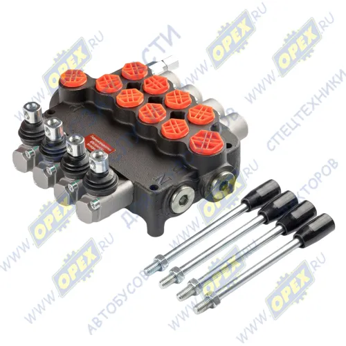 4P80-OT Гидрораспределитель с ручным управлением 4-х секц. МТЗ МЗПО1