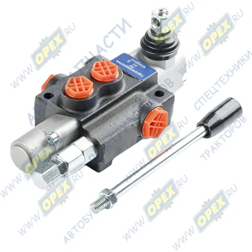 P40-К15GKZ1 Гидрораспределитель 1 секционный,с рычагом; Вход Р - G1/2, Слив -Т G1/2 МЗПО