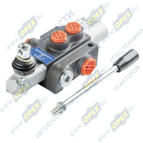 P40-К15GKZ1 Гидрораспределитель 1 секционный,с рычагом; Вход Р - G1/2, Слив -Т G1/2 МЗПО1