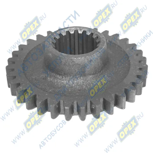 Ф50-1701224 Шестерня 1-ой пер.задн.хода ведомая КПП (наруж.z=32, внутр.z=16) МЗШ