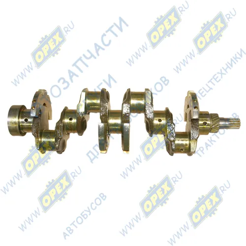 243-1005015 Вал коленчатый МТЗ,ЗиЛ-5301, МАЗ-4370 шлиц. под 2 шпонки, 7 отверстий; без вкладышей в упаковке ММЗ2