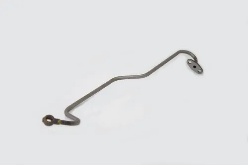 245-1118010-К Трубка (сталь) ф10; L=730 кругл.шт14/фланец креп 2отв.ф9 подводящая к ТКР-7 245дв ММЗ