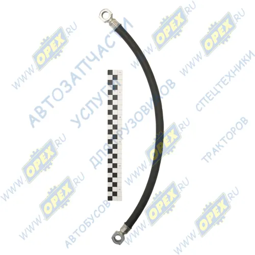 245-1104180-А1-10 Трубка (РТИ) топливная НД ф14; L=500 под 2 штуцера ф14 ГАЗ-3309 (дв.ММЗ Д-245) Евро-2 низкого давления ММЗ1