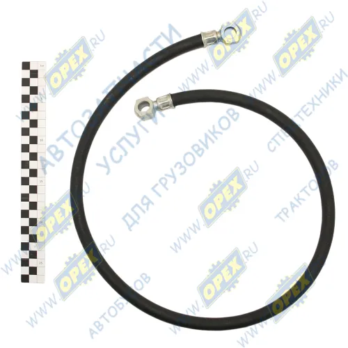 245-1104180-А1-06 Трубка (РТИ) НД ф14; L=1045 под 2 штуцера ф14 ГАЗ-3309 (дв.ММЗ Д-245) Евро-2 низкого давления ММЗ