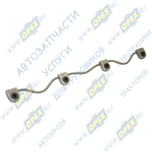 240-1104320-А2-04 Трубка (сталь) ф6; L=440 под 4 штуцера ф10 (обратка)МТЗ ММЗ