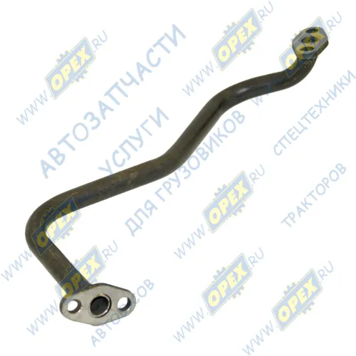 50-1403015-А2 Трубка (сталь) ф14; L=430; 2 фланца НШ-10, насоса масляного нагнетательная ЗИЛ-5301 ММЗ