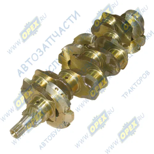 243-1005015 Вал коленчатый МТЗ,ЗиЛ-5301, МАЗ-4370 шлиц. под 2 шпонки, 7 отверстий; без вкладышей в упаковке ММЗ