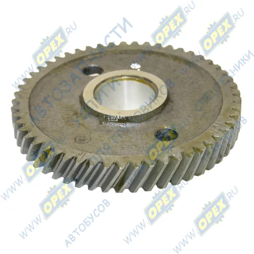 240-1006240-А2 Шестерня промежуточная /240-1006244+50-1006246/ с втулкой в сборе фвнутр=40 Z=53 ММЗ