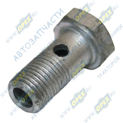 245-1104787-01 Болт-штуцер С/И М10х20х1 Р=12 К=14 1 отв. обратки Д-245 ГАЗ, ЗИЛ-5301 (короткий) ММЗ