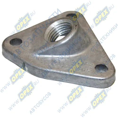 245-1002505 Фланец фигурный 70х85; Рвнутр=М20х1,5; h=25; 3отв.ф9 подводящий, с/и ММЗ