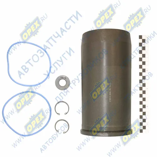 240-1000108-С5-90 Комплект поршневой Д240,Д65 под палец ф.38 ЕВРО-0,1; Г+П+ПК+ПП+СТ.К+УП.К(5-ти канав-й поршень) Мотордеталь1