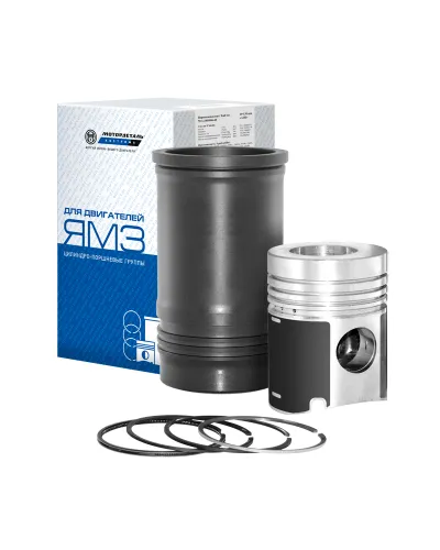 240П-1004005-Б Гильза,поршень,порш.и упл.кольца дв.ЯМЗ-240НМ2,ПМ2 БЕЛАЗ без вставки Мотордеталь