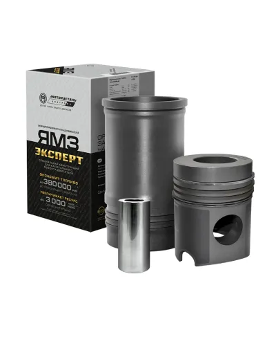 238НБ-1004006-90 Гильза-поршень+упл. кольца+поршн. кольца ЯМЗ-236,238 С/О Евро-0,1 наддувные Мотордеталь