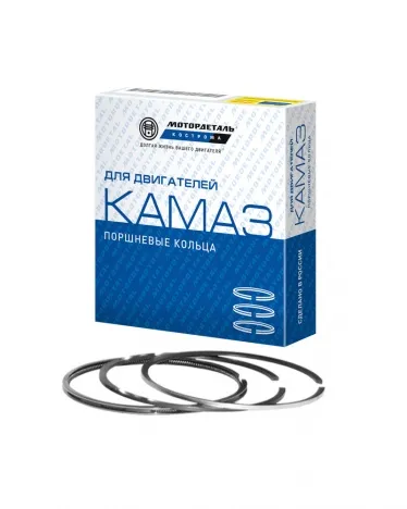 740.1000106 Кольца двигателя поршневые Евро-0 (h маслосъемного кольца=5мм); на 1г/п Мотордеталь