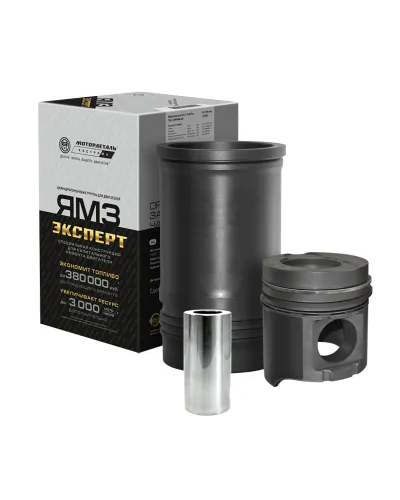 7511.1004006-01-90 Гильза,поршень+упл. и поршн. кольца ЯМЗ-7511,7601 под раздельную ГБЦ С/О старый блок Мотордеталь