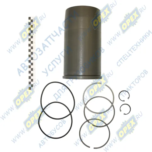 260-1000105-А Комплект поршневой на 1 цилиндр Д-245,260 ЕВРО-2 под палец ф38; Г+П+УК+ПК+СтК Мотордеталь1