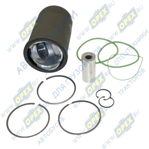 740.602-1000128-44 Гильза с поршнем КАМАЗ-ЕВРО-4 (дв.740.622,662,73,74) с пальцем и кольцами Мотордеталь