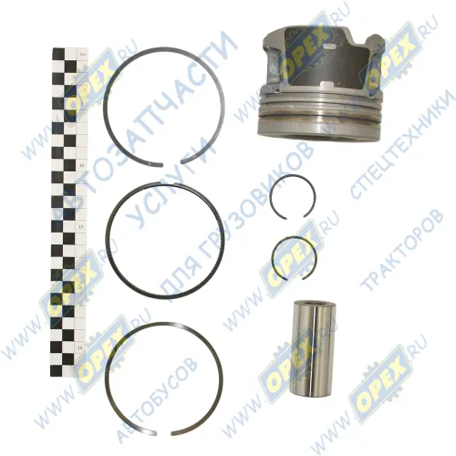 ISF2.8-1004018 Поршень STD (ф94 мм); Cummins ISF2.8 (Foton, Газель Бизнес,Некст); с пальцем и порш.кольцами Мотордеталь1