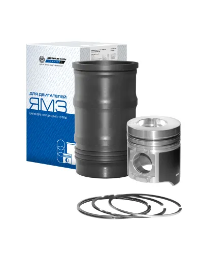 7511.1004005-60 Гильза,поршень+упл. и поршн. кольца ЯМЗ-236,238 турб. Евро-0,1 Н/О Мотордеталь