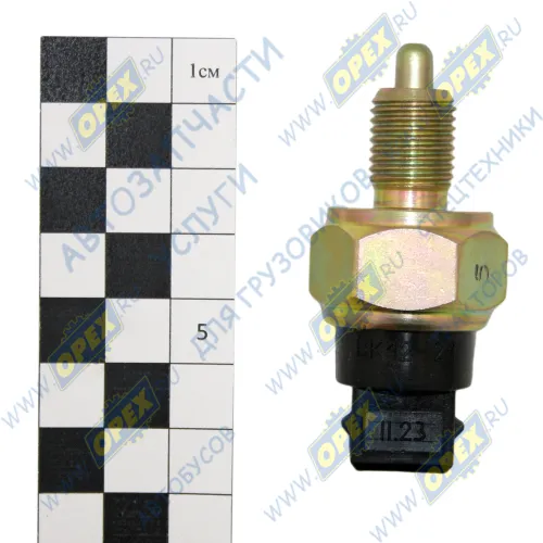 ВК12-21 Выключатель света заднего хода М14х1,5 К=27 штекер 2 плоские клеммы,; (с толкателем) (ЦИКС642241017) МТЗ МЭМЗ1