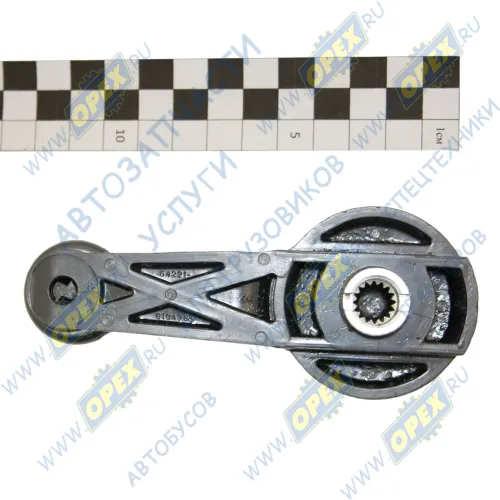 54327-6104064 Ручка стеклоподъемника МАЗ в сборе с наконечником (L=120; фвнутр=11 мелкий шлиц,ПВХ) ОЗАА1