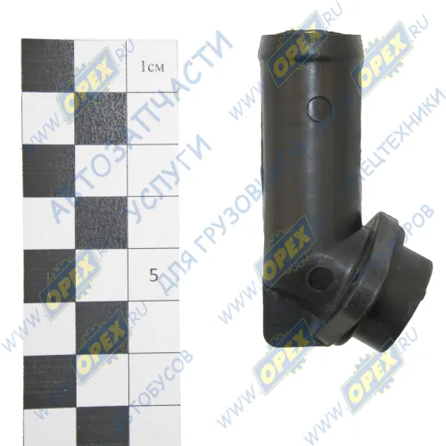 650136-8101500 Фланец МАЗ радиатора отопителя (45°) (d=21); 50х29 L=64; 1xd=21 ОЗАА1